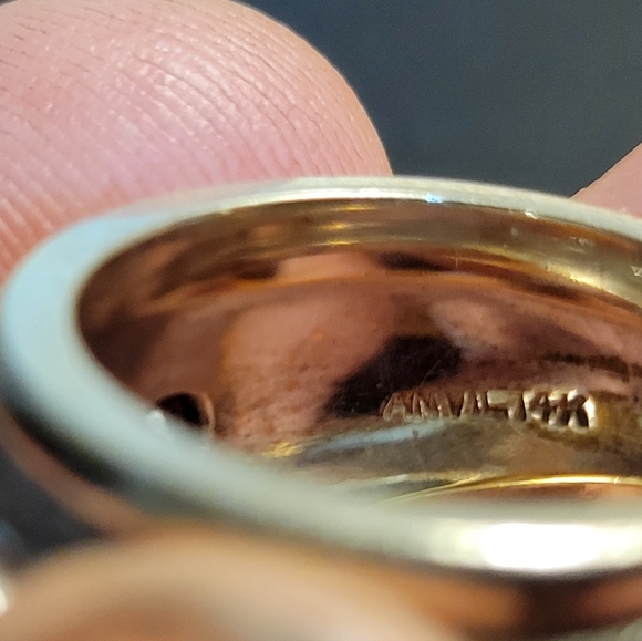 Ladies Diamond Ring Size 6.5 - Picture 4 of 6